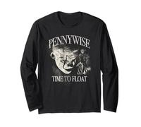 Welcome To Derry Time To Float Pennywise Maglia a Manica