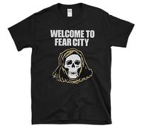 Welcome To Fear City NYC 1977 Tourism Crime Warning Retro Men's T-Shirt