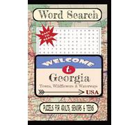 Welcome to Georgia Towns, Wildflowers & Waterways Word Search Puzzle Book: Word searches with easy-to-read print about United States Cities & Towns. | ... vacation, holiday, free times, and education.