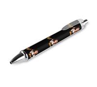Welcome to Germany - Penna a sfera con stampa retrattile, fusto rotondo, punta fine, 0,5 mm, 1/2/4 pezzi