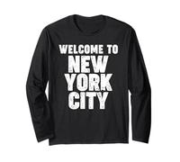 Welcome to New York City Maglia a Manica