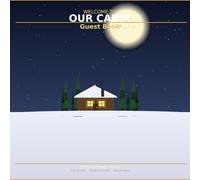 Welcome to Our Cabin Guest Book: A Keepsake Journal for Vacation Home Guests - 120 Entries with Prompts, Sketch Area and Ratings - Airbnb, VRBO, Cabin and Vacation Rental