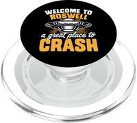 Welcome To Roswell A Great Place To Crash PopSockets PopGrip per MagSafe