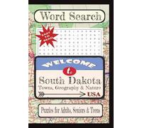 Welcome to South Dakota Towns, Geography & Nature Word Search Puzzle Book: Word searches with easy-to-read print about United States Cities & Towns. | ... vacation, holiday, free times, and education.