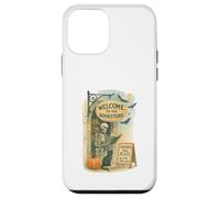 Welcome To The Bookstore Spooky Skeleton Halloween Custodia per iPhone 12 mini