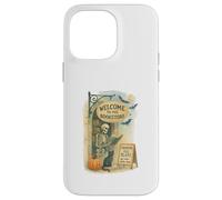Welcome To The Bookstore Spooky Skeleton Halloween Custodia per iPhone 14 Pro Max