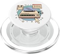 Welcome to The Old Web Retro Internet Pixel PopSockets PopGrip per MagSafe