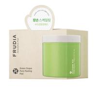 WELCOS FRUDIA - Tampone esfoliante per i pori dell'uva verde, esfoliante per il viso con estratto di GG, complesso dei pori del tannino e anti sebo P, cuscinetti coreani per la pulizia del viso (70