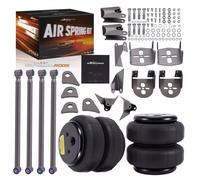 Weld On Triangulated Air Ride Mount Bracket 2500LB Air Spring Bags 4 Link Kit