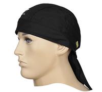Weldas Fire Fox, Bandana di protezione ignifuga, nero, blu, arancione (nero)