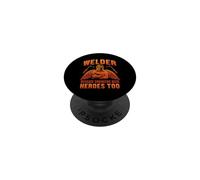 Welder Because Engineers Need Heroes Too Welding Welders PopSockets PopGrip Adesivo