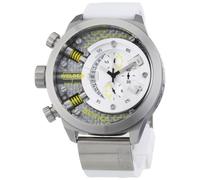 WELDER Orologio da polso unisex cronografo al quarzo caucciù K38 701, multicolore, cinghia