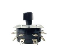 Welder Switch KDH-40/2-8 Contactor 8 Position Two Poles 16 Pins 40A For Welding Machine Rotary Copper Pin Silver-plate BKYUKJVU