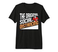 Welder The Original Social Distancing Funny Welders Welding Maglietta Premium