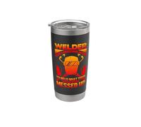 Welder Using A Highschool Diploma Welding Welders Lovers Bicchiere termico in acciaio inox doppia parete