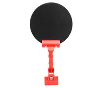 Welding Blackout Panel 18 cm Round, Portable Clip On Welding Helmet Cover, Adjustable Flame Retardant Eye Protection for Arc Welding with Bracket for MIG TIG Stick Welding