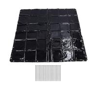 Welding Curtain 5.7x5.7ft | 6 Level Sun Blocking Flame Retardant Screen for Workshop/Industrial Use | Sparks Splatter Protection with Cable Ties