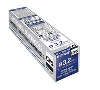 Welding Electrodes 085039 - Elettrodi per saldatura in acciaio, 165 pezzi, Ø 3,