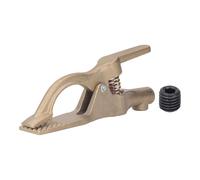Welding Ground Clamp 500A | 35mm Opening Brass for Argon Arc/Submerged Arc/Electrical Welding | High Conductivity Oxidation - Protected Ground Clip