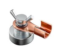 Welding Ground Magnet, Magnetic Grounding Clamp, 500A Heavy-Duty Power Tool with Strong Hold 2,95 x 2,95 pollici, accessorio di saldatura per lavori industriali, per metallo fabbricazione,