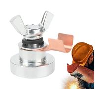 Welding Ground Magnet, Magnetic Support Tool, 4.4x3.3cm/1.73x1.3 Inches Portable Soldering Supporting, Efficiency Improvement, for Weldings Projects, Compact Design