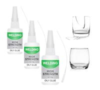 Welding High-strength Oily Adhesive, Instant Bonding Multifunctional Glue for Shoes, Ceramics, Metal, Plastic, Wood, Leather, Glass (3PCS)