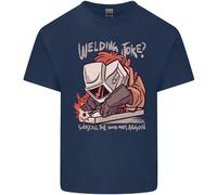Welding Joke Tutti I Buoni Argon Welder Uomo Cotone T-Shirt Tee Top