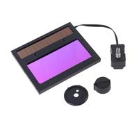 Welding Lens 2x4-12.1x10x4cm Auto Darkening Solar Powered Welding Lens With Fixed Shade True Color Filter, LCD Darkening Film For Professional Welders, Metal Fabricators