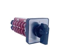 Welding Machine Switch Multi-step 0-3 Position 6 Poles 40A AC380V Manual Transfer Selector Rotary Switch