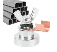 Welding Magnetic Grounding Clamp - 1.73x1.3 Inches Small Welding Support Heavy Duty, 110g Strong Soldering Clamping Head Multifunctional Attachment Suction Weld Accessories