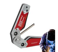 Welding Magnets, Sturdy Soldering Holder Adjustable Angles 20°-200°, Heavy Duty Switchable Welding Magnetic for Workshop, Automotive, Shipyard, Garage, Farm, Pipe and Roofing
