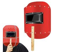 Welding Shield Handheld, Portable Welder Helmet, High Safety Face Protector, Heat Resistant Panel Design, Perfect for Shielding Against Sparks and Debris