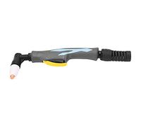 Welding Torch Head with ABS Curved Handle | High Arc Starting Efficiency for Metal Cutting | Plated Exterior for Durability/Oxidation Protection | 1.5mm Nozzle, 1.5-6kpa