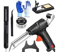 WeldMaster Pro - Internally Heated Industrial Welding Tools, 3 in 1 Rust Removal/Cutting/Welding Tool, 4-Wire Ceramic Core-20s Rapid Heating, Let You Weld Effortlessly for Quick,Clean,Repairs (Black)