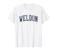Weldon IA Vintage Athletic Sports JSN2 - Stampa Blu Navy Maglietta