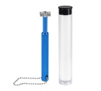 Weldphur Affilatore per Solchi da Golf,Utensile in Alluminio per Affilatura Solchi - Accessorio Regolabile con Cinturino Antperdita per Uomini Donne Ragazzi