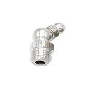 WELDRIC Ingrassatori in Ottone Ingrassatore in Acciaio Inox Bocca for Olio Raccordi for Burro M6 M8 M10 M12 1/8" 1/4" Filettatura Maschio(0 Degrees,M6x1)