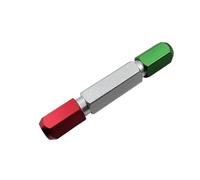 WELDRIC Maniglia per Calibro Go No Go 5 pz. 0.3-5.0mm/5.0-10.0mm/10.0-15.0mm Morsetto Supporto for Pin Gauge Go e Nogo Maniglia in alluminio per(0.3-5.0mm 5Pcs)