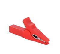 WELDRIC Sonda di Prova a Coccodrillo 1 Clip da 55 mm, Clip di Prova, multimetro, Penna, sonde, connettore a Coccodrillo da 4 mm(White)