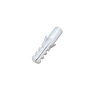 WELDRIC Tubo di espansione Giallo 30-100 Pezzi di Tubo di espansione in plastica Bianca M5 M6 M8 Ancoraggio for Tubi Tasselli for pareti Applicabili a tasselli for pareti(30pcs,M6)