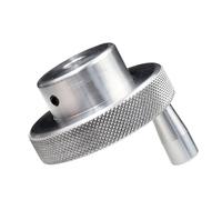 WELDRIC volantino zigrinato Mini volantino in lega di alluminio da 1 pezzo for tornio/mugnaio