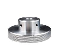 WELDRIC volantino zigrinato Mini volantino in lega di alluminio da 1 pezzo for tornio/mugnaio