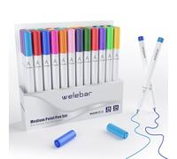 Welebar 1.0 Pennarelli a punta per Cricut Joy/Joy Xtra, set da 36 pezzi, Medio Point penne per disegni, scrittura e bricolage