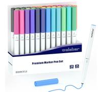 Welebar 1,0 pennarelli a punta per Cricut Maker 3/Maker 4/Explore 3/Explore 4/Air 2, set da 36 pezzi, penna media per scrittura e disegno, compatibile con tagliatrice Cricut