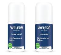 WELEDA 24h Deo Roll-On for Men 2x50 ml