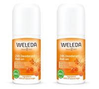 WELEDA 24h Deo Roll-On Olivello Spinoso 2x50 ml