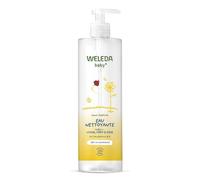 WELEDA - Acqua detergente alla calendula senza profumo - Pulisce delicatamente - Per la toilette quotidiana delle pelli delicate di neonati e bambini piccoli - / - 400 ml