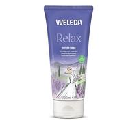Weleda Aroma Shower Relax, bagno doccia cremoso agli aromi 100% naturali di lavanda, bergamotto e vetiver, tollerabilità cutanea dermatologicamente testata (1X200 ml)