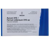Weleda Aurum D10 Ferrum Sidereum 8 Fiale Da 1ml