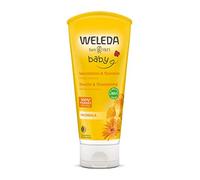 Weleda Baby Babywash Corpo&Capelli Calendula, docciaschiuma 2in1 per la detersione dei più piccoli, formula extra-delicata (1x200ml)